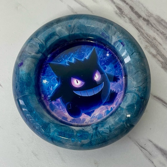 Starry Night Gengar Ashtray | Pokémon Art Collectible - Picture 2 of 6